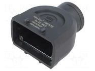 Enclosure for connectors: HDC; size 10B; for cable; Han-Eco® B HARTING
