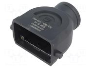 Enclosure for connectors: HDC; size 10B; for cable; Han-Eco® B HARTING