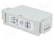 Extension module; for DIN rail mounting; Output: relay x2 