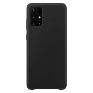 Silicone Case Soft Flexible Rubber Cover for Samsung Galaxy A72 4G black, Hurtel