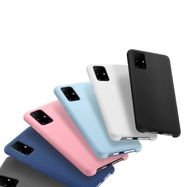 Silicone Case Soft Flexible Rubber Cover for Samsung Galaxy A72 4G red, Hurtel