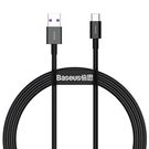 Baseus Superior USB - USB Typ C fast charging data cable 66 W (11 V / 6 A) Huawei SuperCharge SCP 1 m black (CATYS-01), Baseus