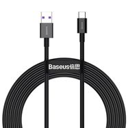 Baseus Superior USB Cable - USB Type C 66 W (11 V / 6 A) Huawei SuperCharge SCP 2 m black (CATYS-A01), Baseus