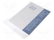 Notebook; ESD; A5; 1pcs; Application: cleanroom ANTISTAT