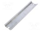DIN rail; steel; W: 35mm; L: 163mm; ZP240190105; Plating: zinc KRADEX
