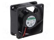 Fan: DC; axial; 24VDC; 60x60x25mm; 67.95m3/h; 45dBA; Vapo; 7600rpm SUNON