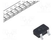 Transistor: PNP; bipolar; 150V; 0.6A; 0.2W; SOT323 CDIL