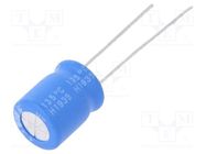 Capacitor: electrolytic; THT; 100uF; 50VDC; Ø10x12.5mm; Pitch: 5mm NICHICON