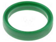 Marker; XLR connectors; green AMPHENOL