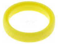 Marker; XLR connectors; yellow AMPHENOL