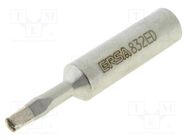 Tip; chisel; 3.2mm; for soldering station ERSA