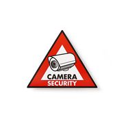 Warning Sticker | Triangle | Red | 5 pcs