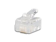 MODULAR CONNECTOR RJ11 6P4C, 50 pcs IN BLISTER