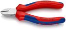 KNIPEX 70 05 125 Diagonal Cutter with multi-component grips chrome-plated 125 mm