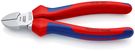 KNIPEX 70 05 160 Diagonal Cutter with multi-component grips chrome-plated 160 mm