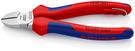 KNIPEX 70 05 160 T Diagonal Cutter with multi-component grips, with integrated tether attachment point for a tool tether chrome-plated 160 mm