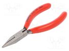 Pliers; cutting,half-rounded nose,universal; 125mm KNIPEX