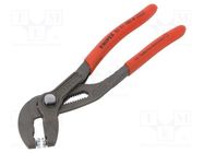 Pliers; for spring hose clamp; 180mm KNIPEX