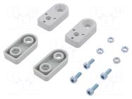 Set of clips; polycarbonate KRADEX