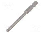 Screwdriver bit; PlusMinus PZ-type; SL/PZ1; Overall len: 70mm WIHA