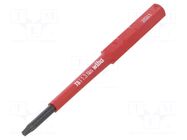 Interchangeable blade; insulated; Torx®; TX08; Overall len: 75mm WIHA