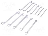 Wrench-set; box,bent; Chrom-vanadium steel; Blade: about 47 HRC PROLINE