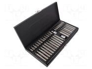 Kit: screwdriver bits; hex key,spline (12-angles),Torx®; 40pcs. YATO