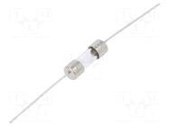 Fuse: fuse; 3A; 350VDC; quick blow; axial; 5x15mm; 208 LITTELFUSE