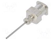 Needle: steel; L: 15mm; Size: 22; Øint: 0.7mm; stainless steel FISNAR