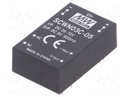 Converter: DC/DC; 3W; Uin: 36÷72VDC; Uout: 5VDC; Iout: 600mA; DIP24 MEAN WELL
