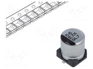 Capacitor: hybrid; 56uF; 25VDC; SMD; ESR: 80mΩ; ZKU; ±20%; Ø5x5.8mm PANASONIC