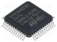 IC: ARM microcontroller; 64MHz; LQFP48; 2÷3.6VDC; -40÷85°C STMicroelectronics