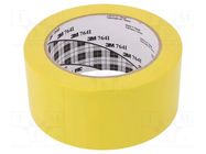 Tape: marking; yellow; L: 33m; W: 50mm; self-adhesive 3M