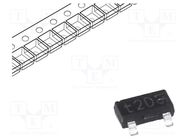 Transistor: PNP; bipolar; 300V; 0.1A; 250mW; SOT23,TO236AB NEXPERIA