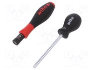 Screwdriver; torque,adjustable; TorqueVario®-S; 231mm; 0.5÷2Nm 