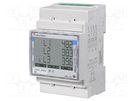 Counter; digital,mounting; for DIN rail mounting; three-phase CARLO GAVAZZI