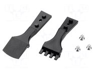 Kit of tips; Blade tip shape: shovel; Tweezers len: 40mm; ESD IDEAL-TEK