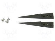 Kit of tips; Blade tip shape: sharp; Tweezers len: 40mm; ESD IDEAL-TEK