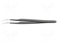 Tweezers; Blade tip shape: sharp; Tweezers len: 120mm; ESD IDEAL-TEK