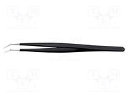 Tweezers; Blade tip shape: sharp; Tweezers len: 155mm; ESD IDEAL-TEK