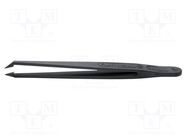 Tweezers; Blade tip shape: sharp; Tweezers len: 110mm; ESD 