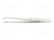 Tweezers; Blade tip shape: sharp; Tweezers len: 115mm; ESD IDEAL-TEK