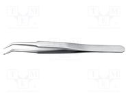 Tweezers; 115mm; for precision works,SMD IDEAL-TEK