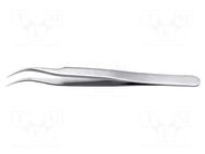 Tweezers; 120mm; for precision works; Blade tip shape: sharp IDEAL-TEK