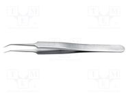 Tweezers; 110mm; for precision works; Blade tip shape: sharp IDEAL-TEK