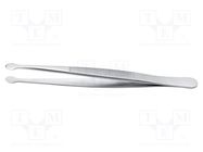 Tweezers; 115mm; for precision works; Blade tip shape: shovel IDEAL-TEK