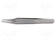 Tweezers; 100mm; for precision works; Type of tweezers: curved IDEAL-TEK