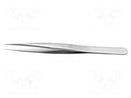 Tweezers; 120mm; for precision works; Blade tip shape: sharp IDEAL-TEK