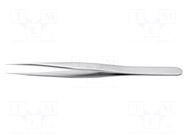 Tweezers; 120mm; for precision works; Blade tip shape: sharp IDEAL-TEK