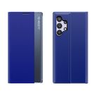 Sleep Case Bookcase Type Case with Smart Window for Samsung Galaxy A32 5G / A13 5G blue, Hurtel